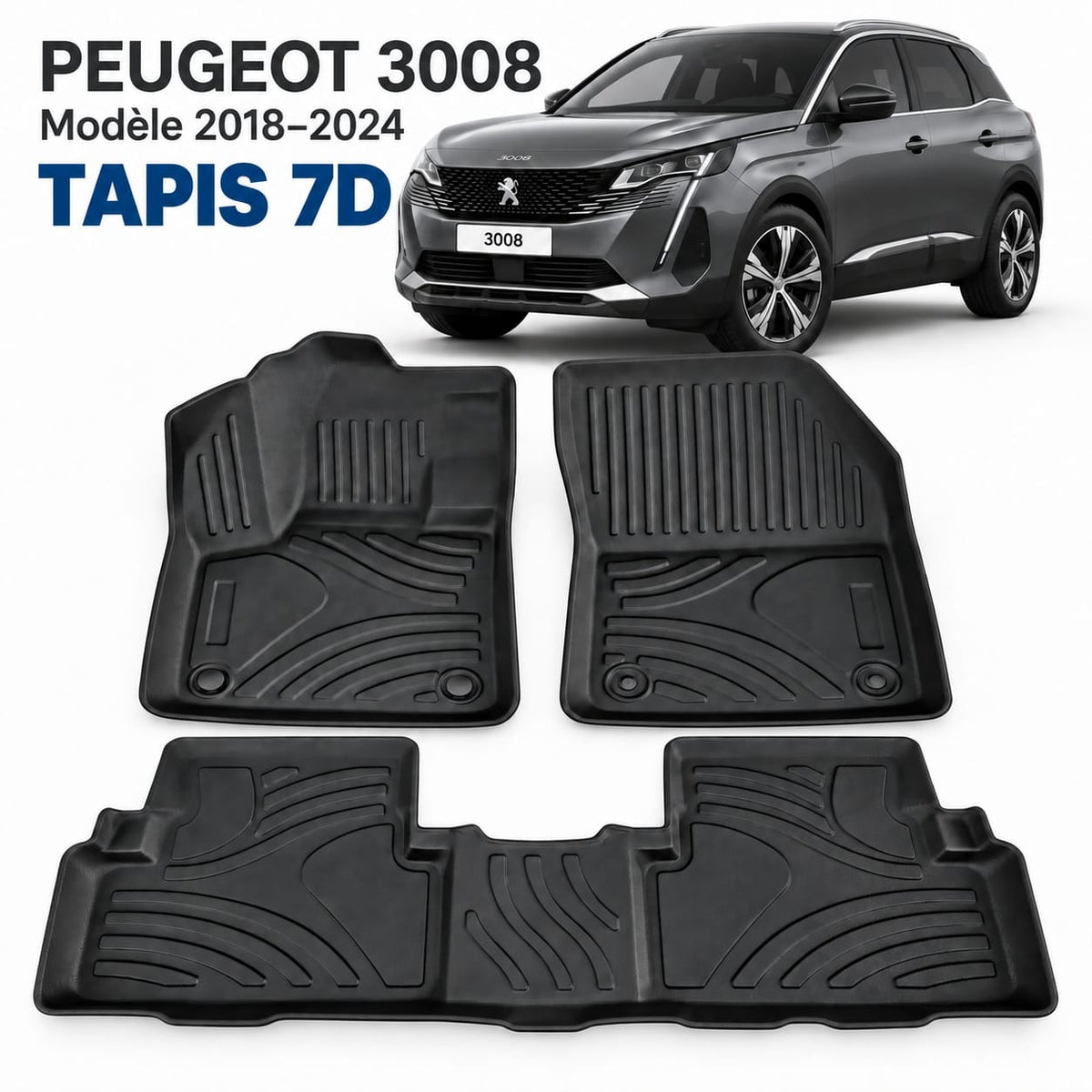 Tapis 7D haute qualité