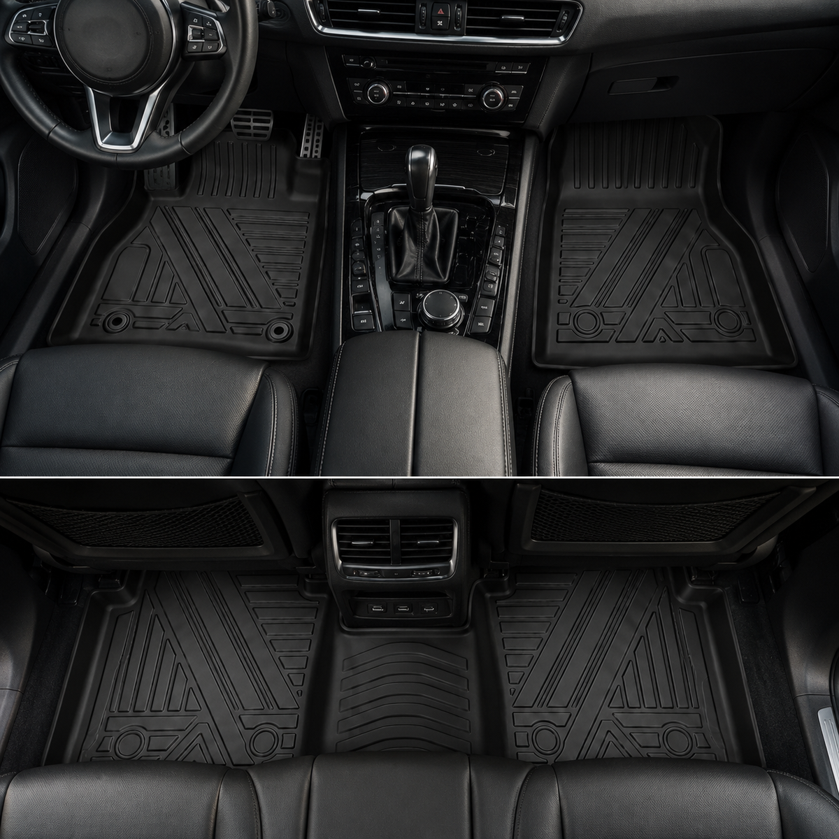 Tapis voiture premium sur mesure - texture 7D haut de gamme - Accessoire Taf Maroc