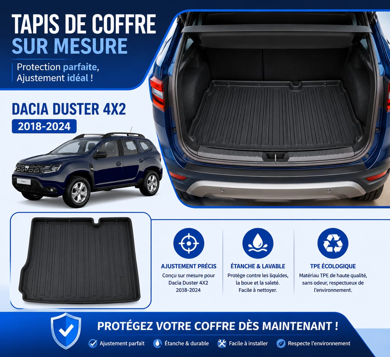 tapis coffre 4d