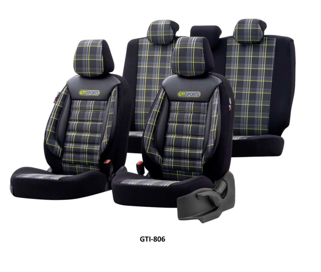 Housses de siège GTI sports sur mesure style racing, confort et protection