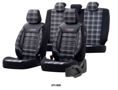 Housses de siège GTI sports sur mesure style racing, confort et protection