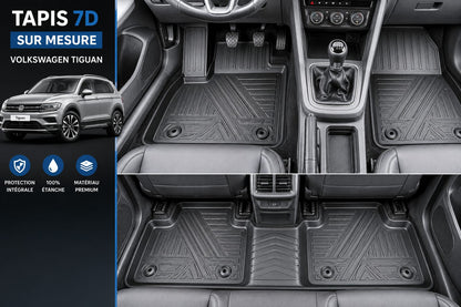 Tapis de voiture 7D haute qualité design luxe et protection complète