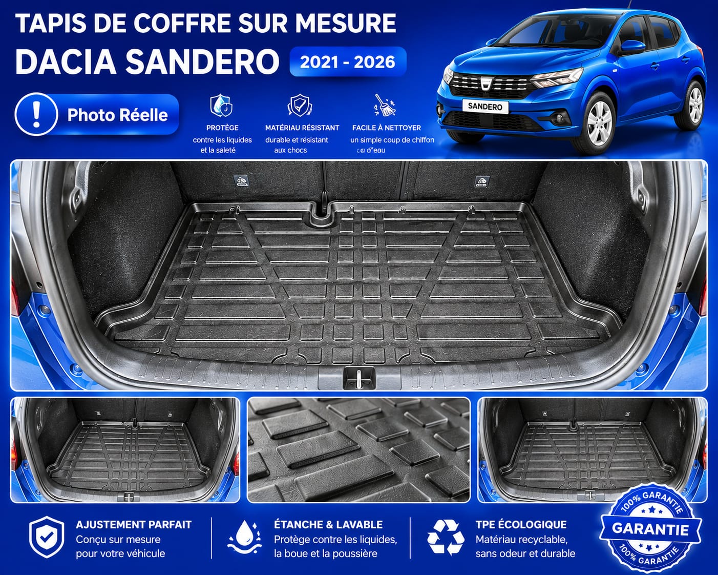 tapis coffre 4d