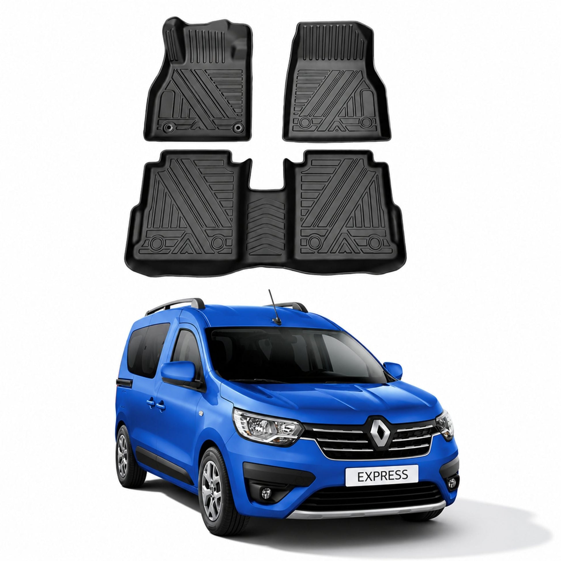 Tapis de voiture 7D couche épaisse antichoc - protection durable intérieur auto - Accessoire Taf Maroc