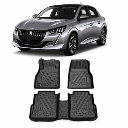 Tapis voiture 7D design luxe sur mesure - protection plancher bord à bord - Accessoire Taf Maroc