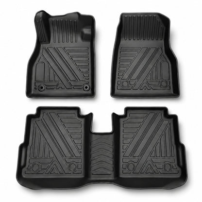 Tapis 7D voiture vue d'ensemble - kit complet protection totale intérieur - Accessoire Taf Maroc